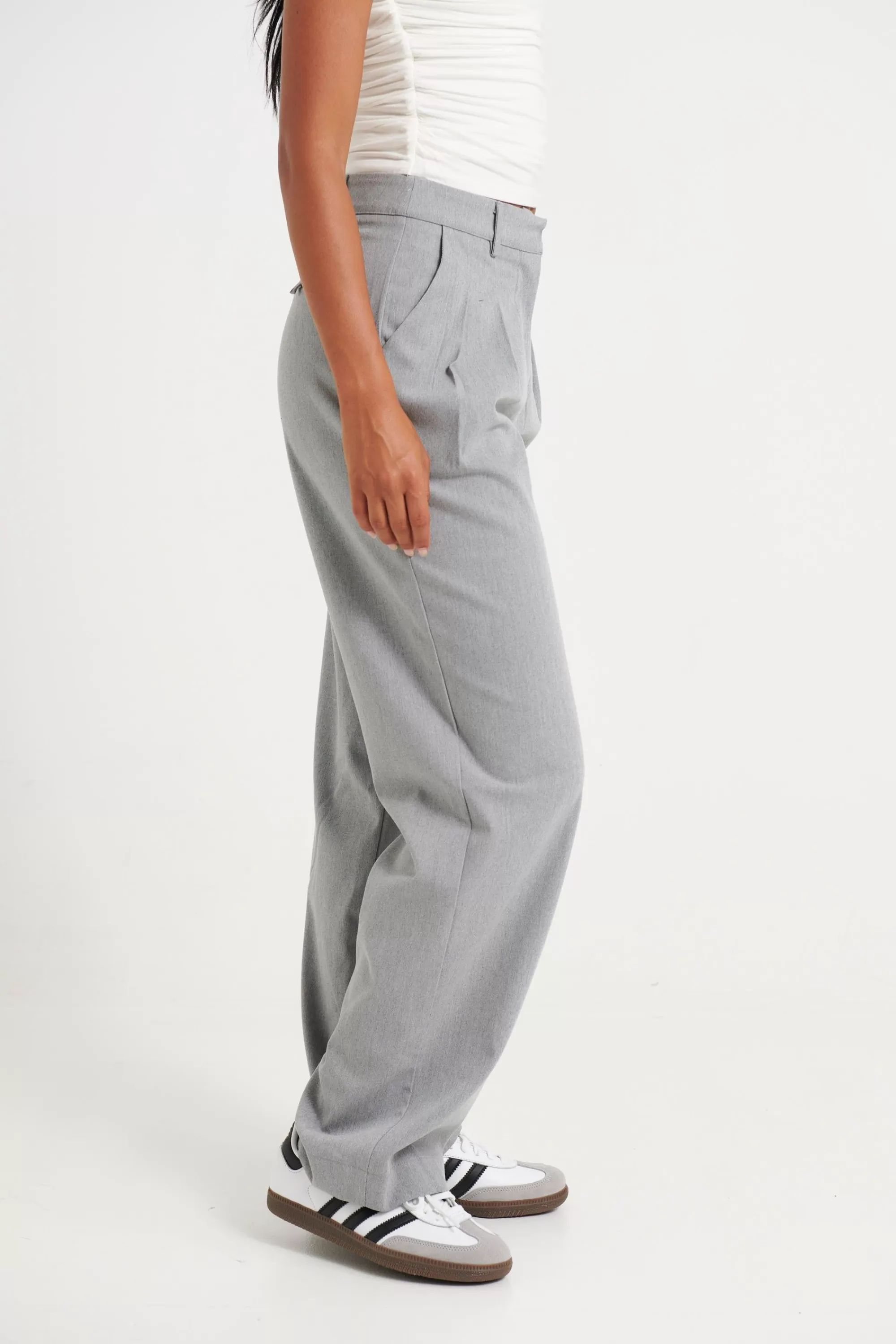 Pants>qtrendfashion Alexis Pant Grey