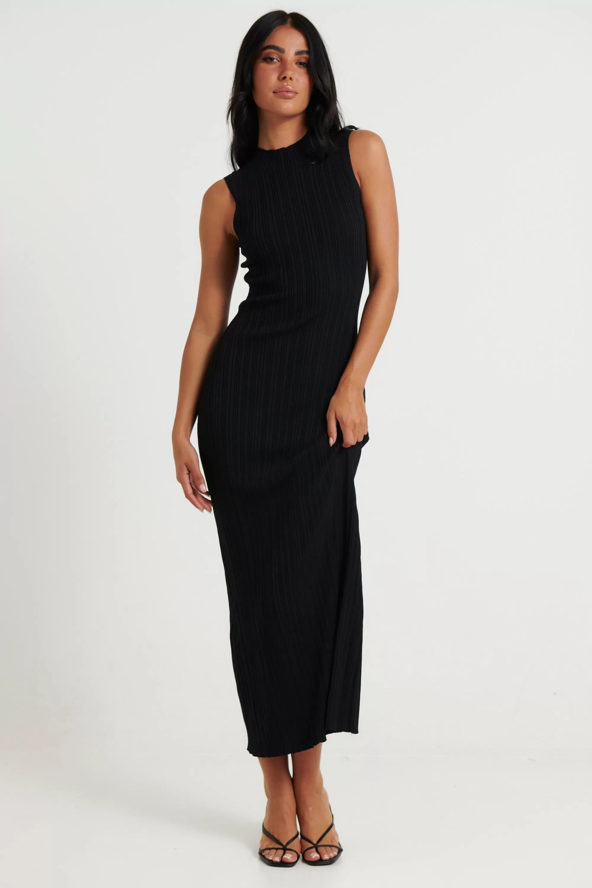 Dresses>qtrendfashion Brooklyn Maxi Dress Black