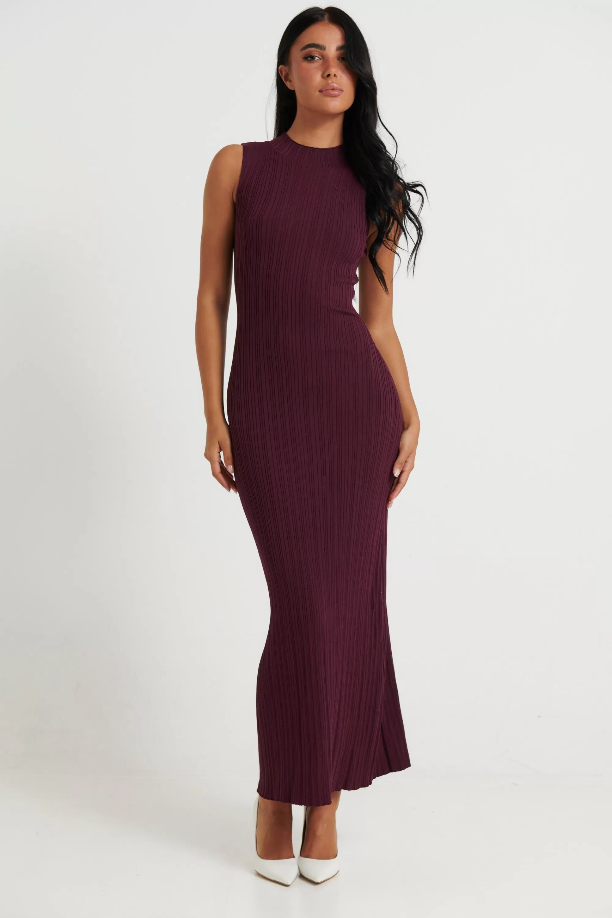 Dresses>qtrendfashion Brooklyn Maxi Dress Mulberry