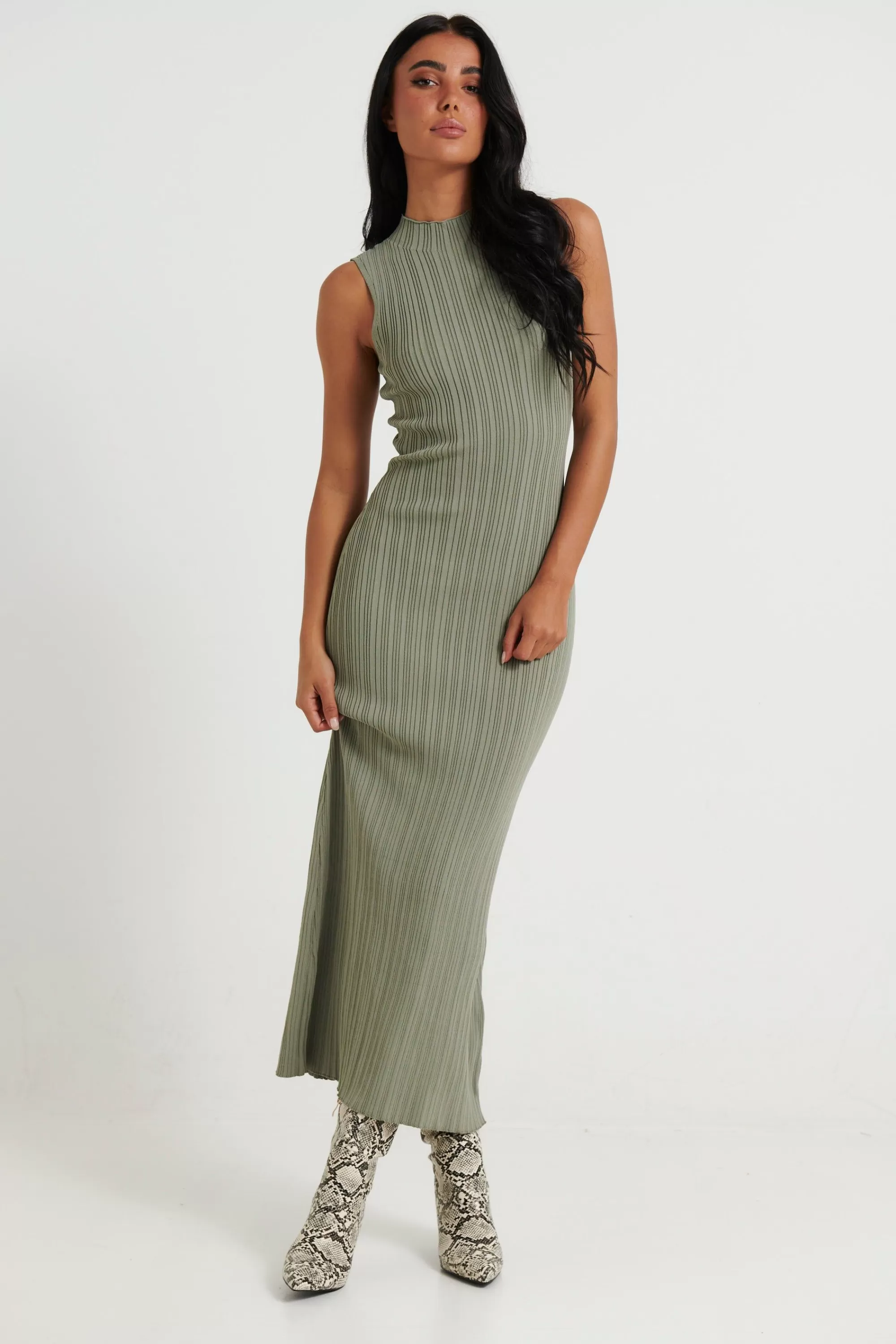 Dresses>qtrendfashion Brooklyn Maxi Dress Pistachio