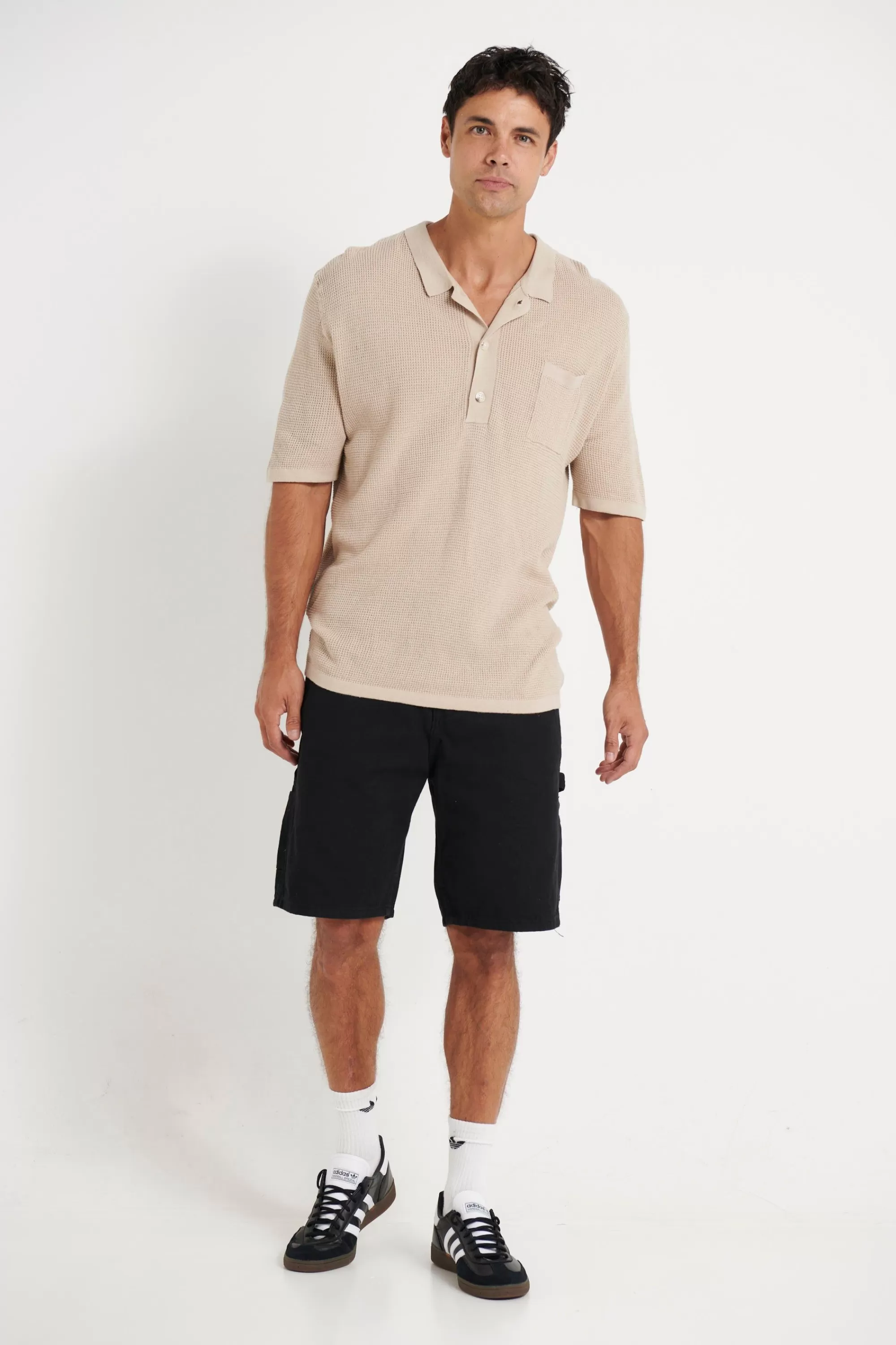 Shorts>Sampson and Taylor Carl Carpenter Short Black