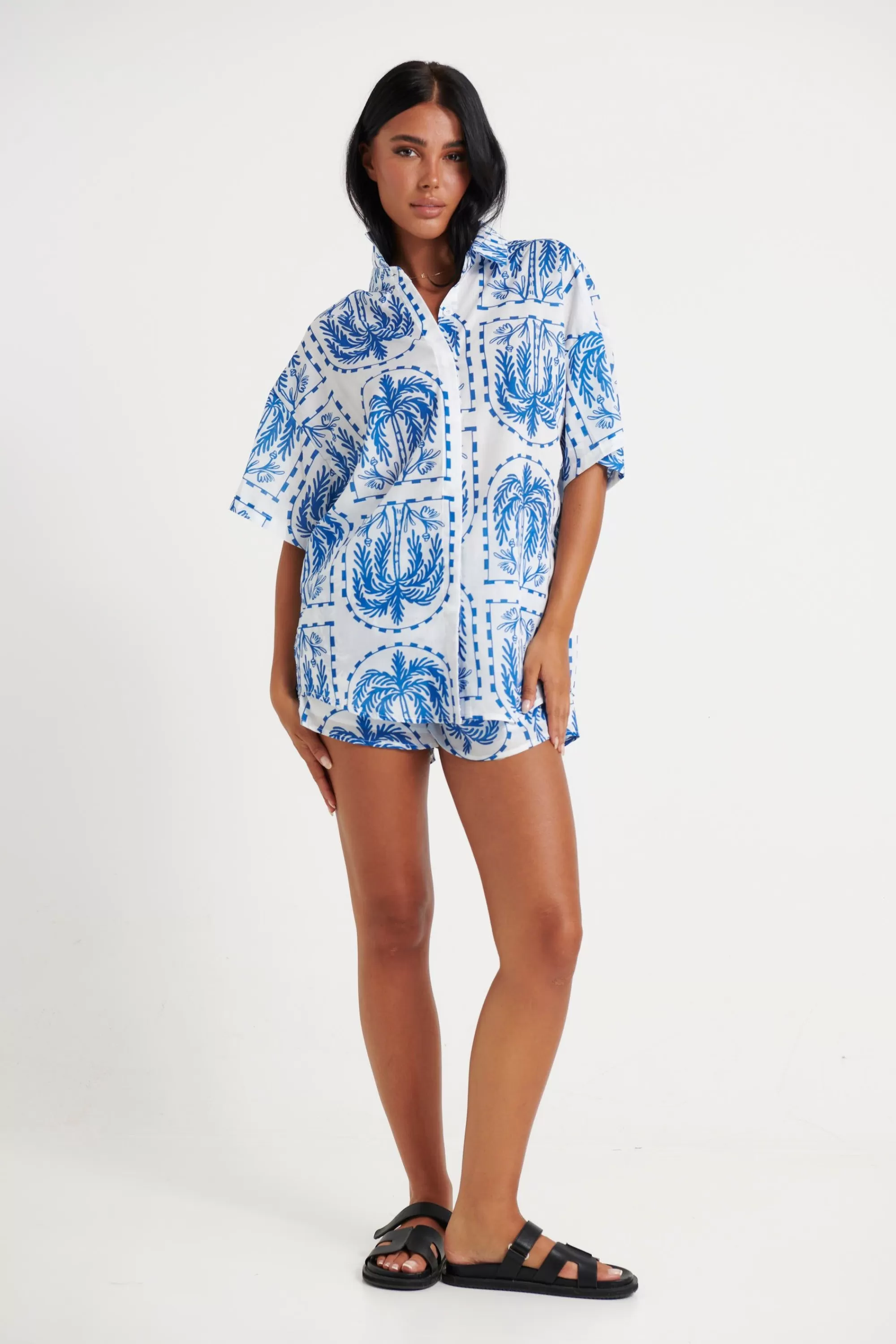 Shirts>Oscar St Cielo Set Blue/White