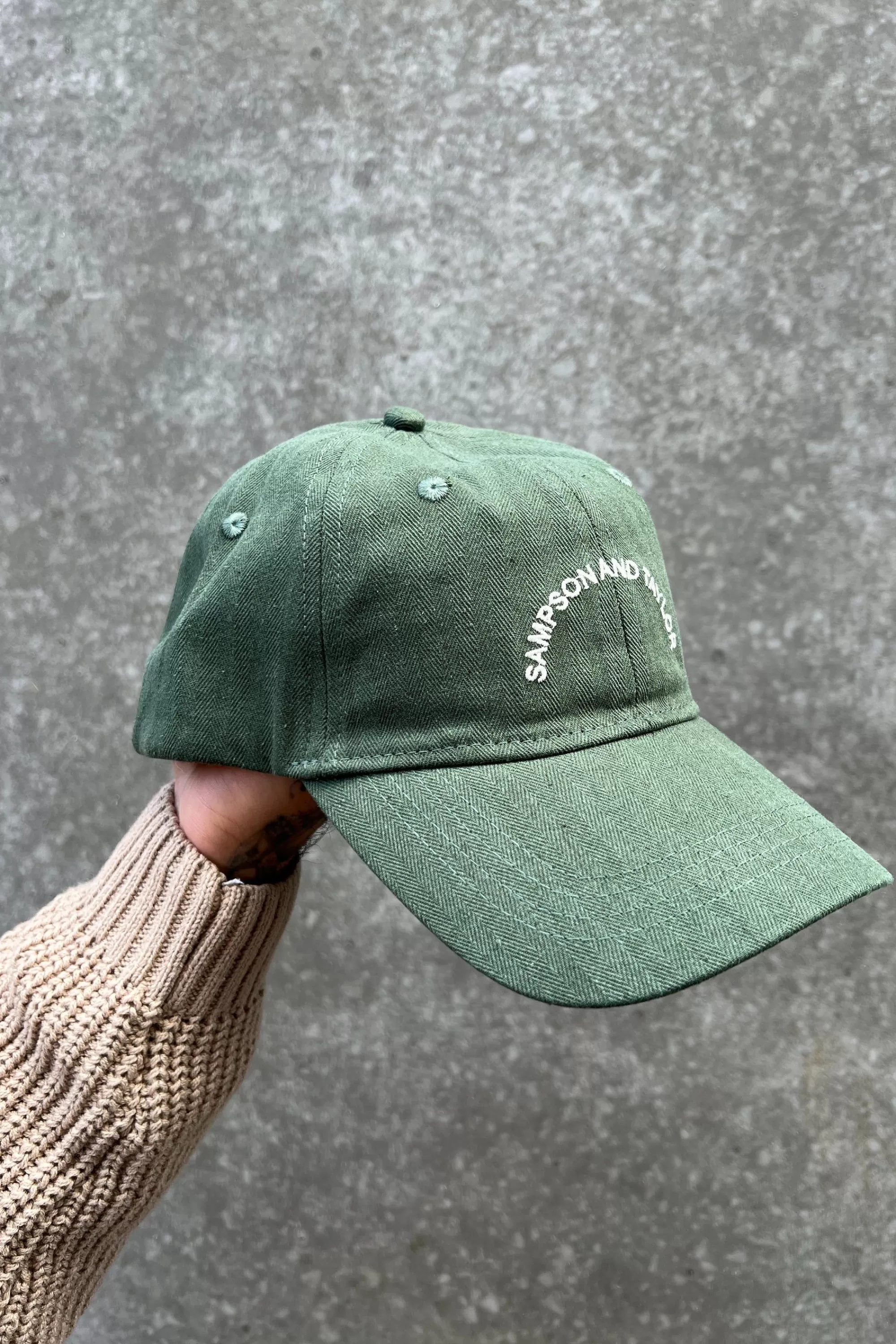 Headwear>Sampson and Taylor College Cap Emerald