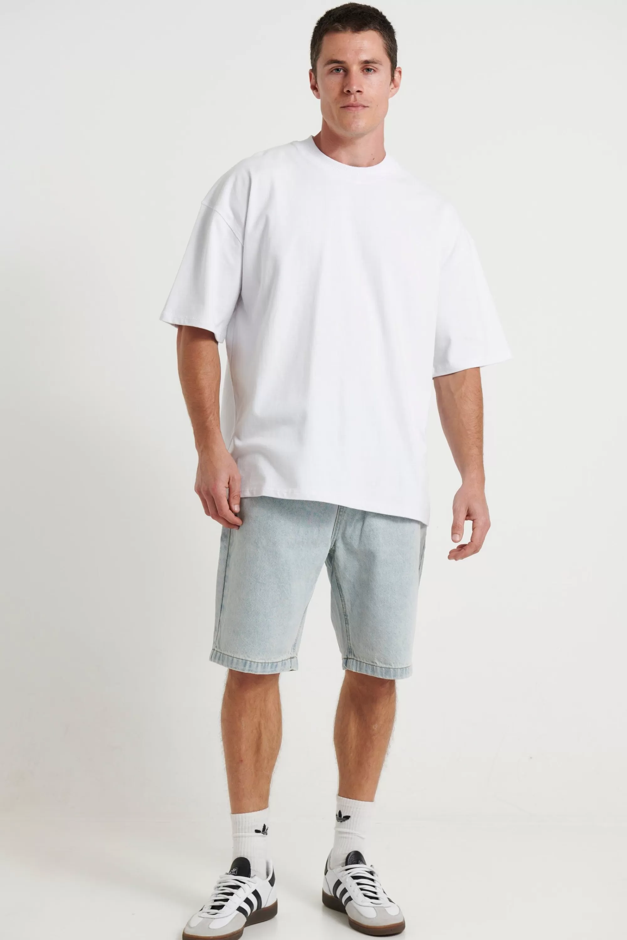 Tees>Sampson and Taylor Cotton Box Tee White