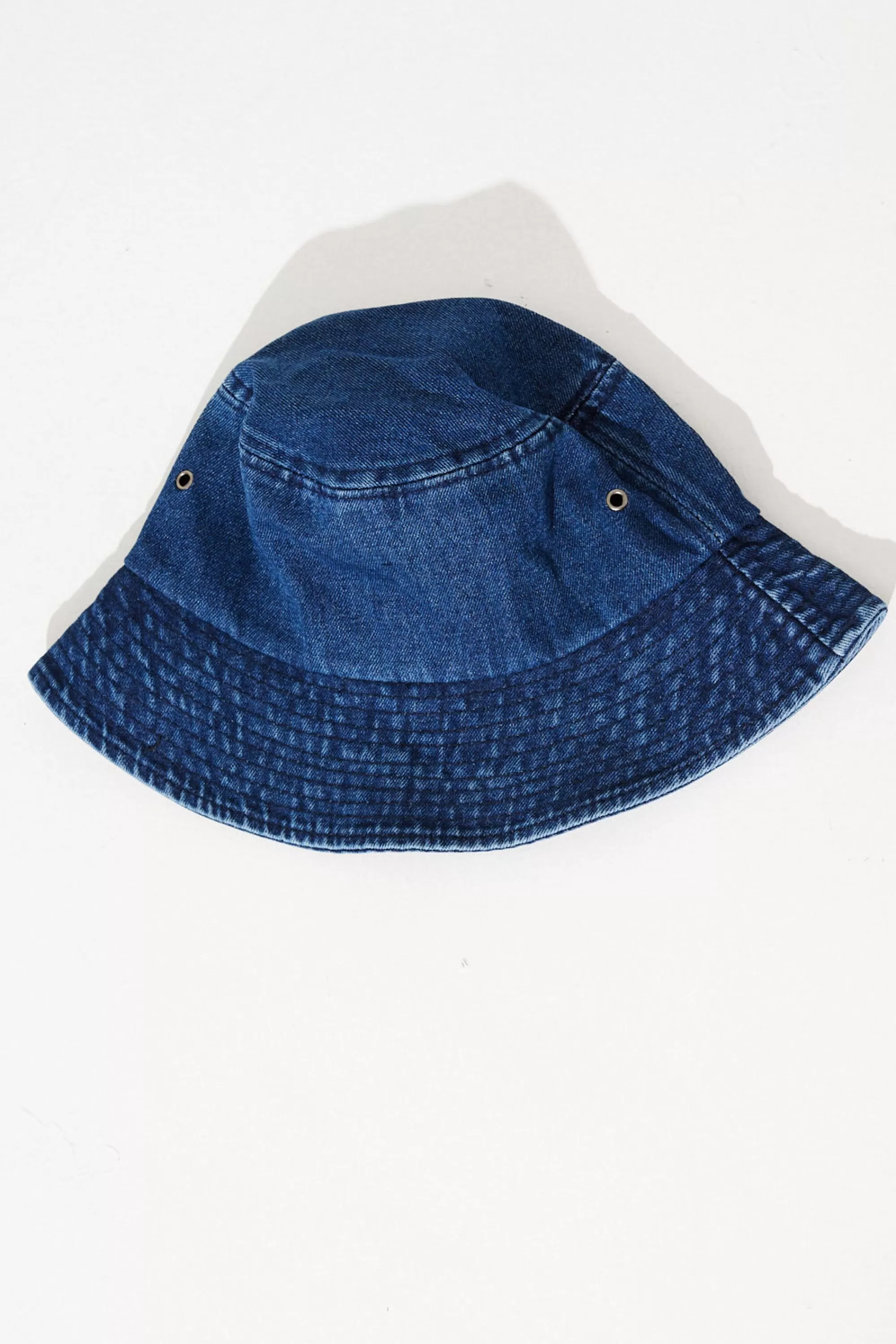 Headwear>Label Levverage Denim Bucket Hat Indigo