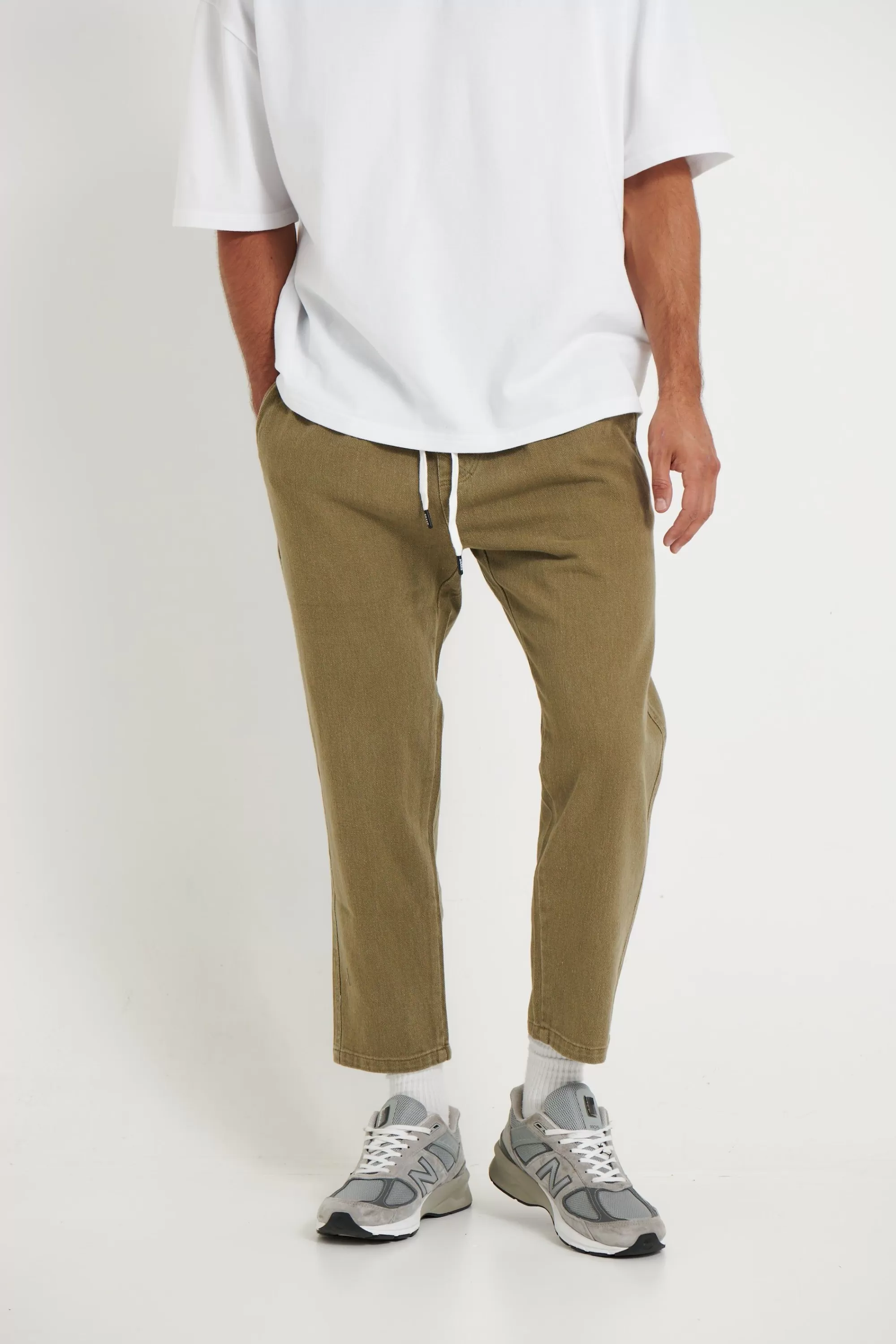 Pants>Sampson and Taylor Drop 1 Premium Heavyweight Pant Khaki