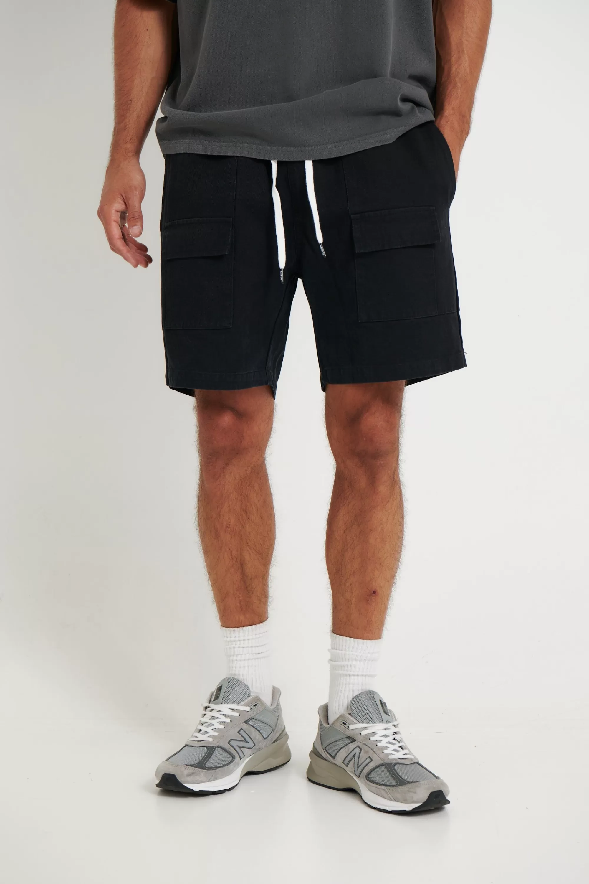 Shorts>Sampson and Taylor Drop 1 Premium Structured Short Black