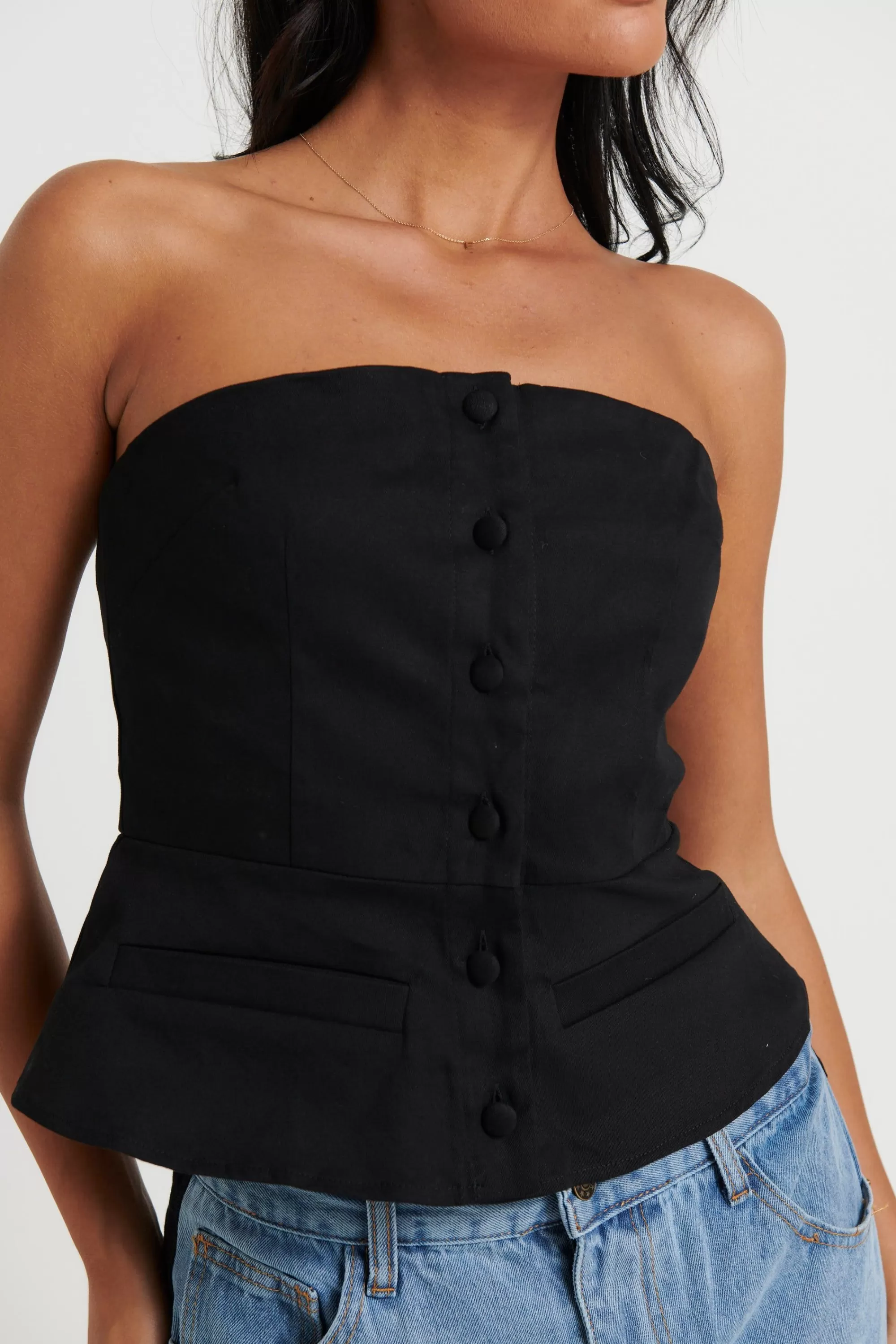 Tops>qtrendfashion Elodi Top Black