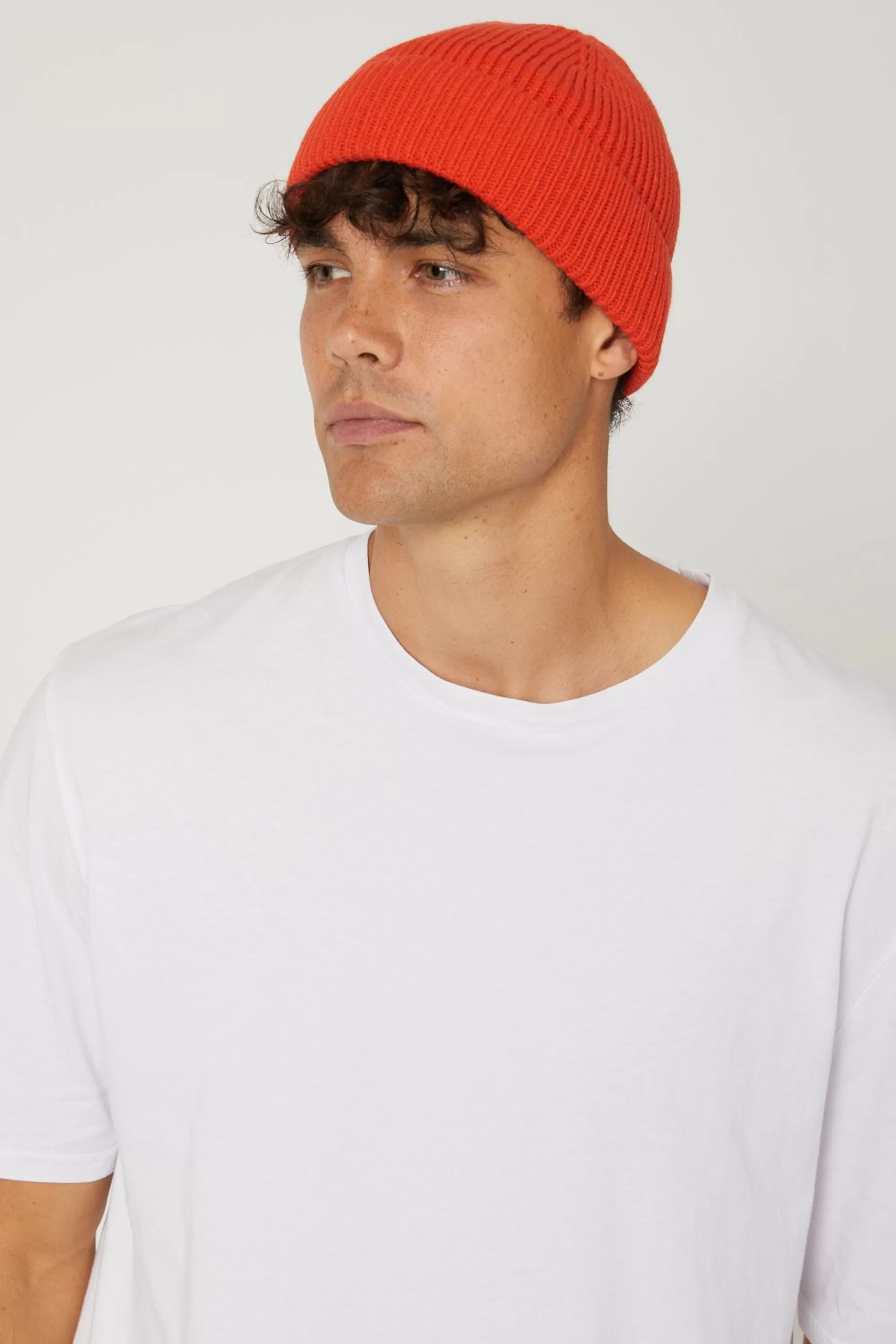 Headwear>NTH Folded Beanie Coral