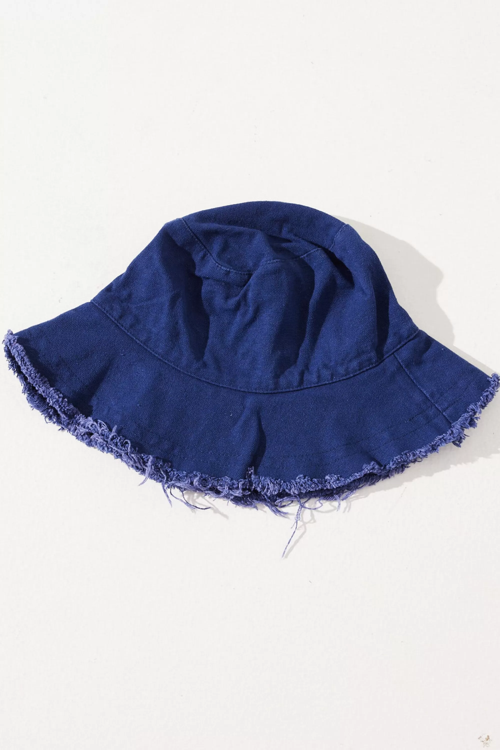 Headwear>Label Levverage Frayed Bucket Hat Navy