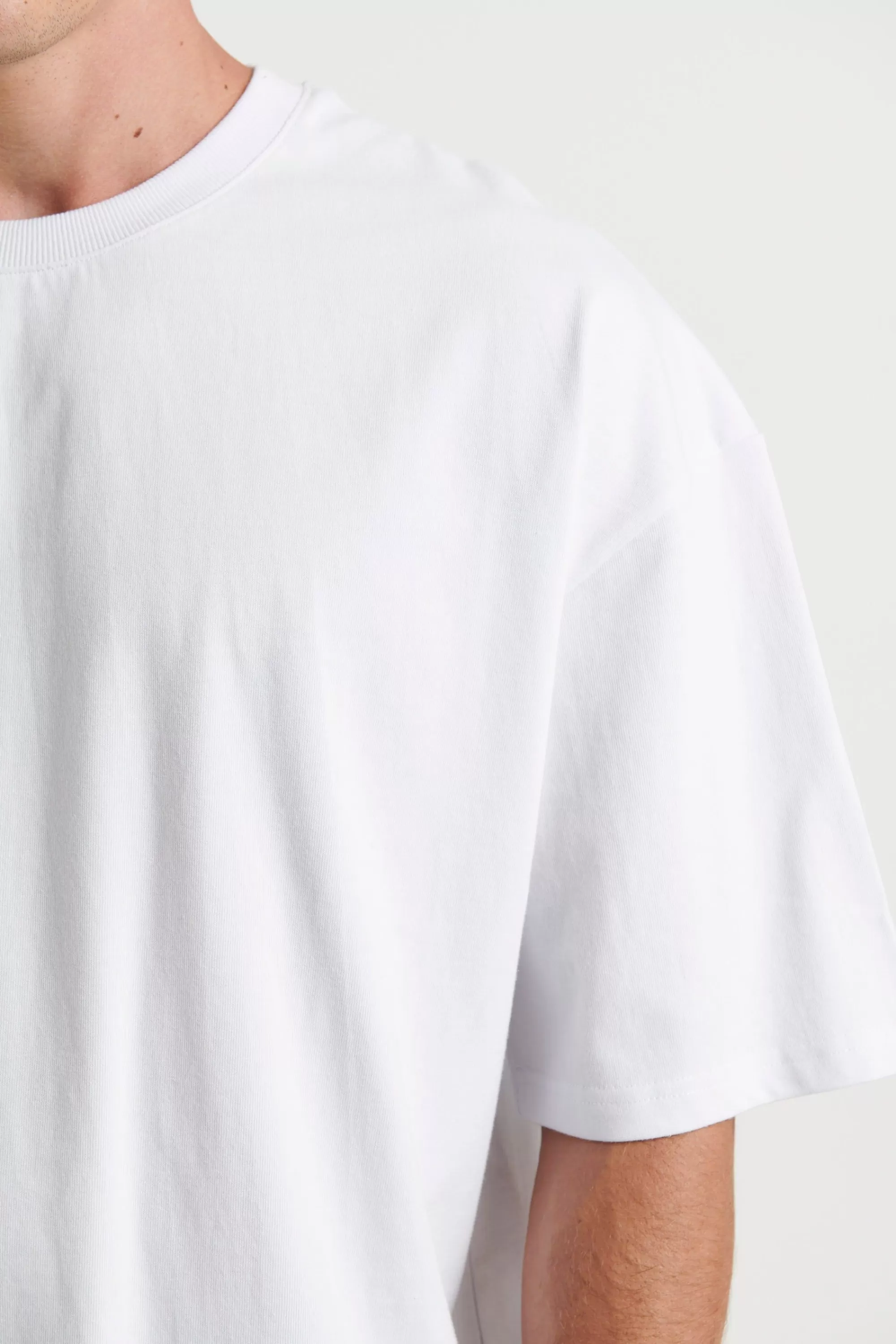 Tees>Sampson and Taylor Joel Heavyweight Box Tee White