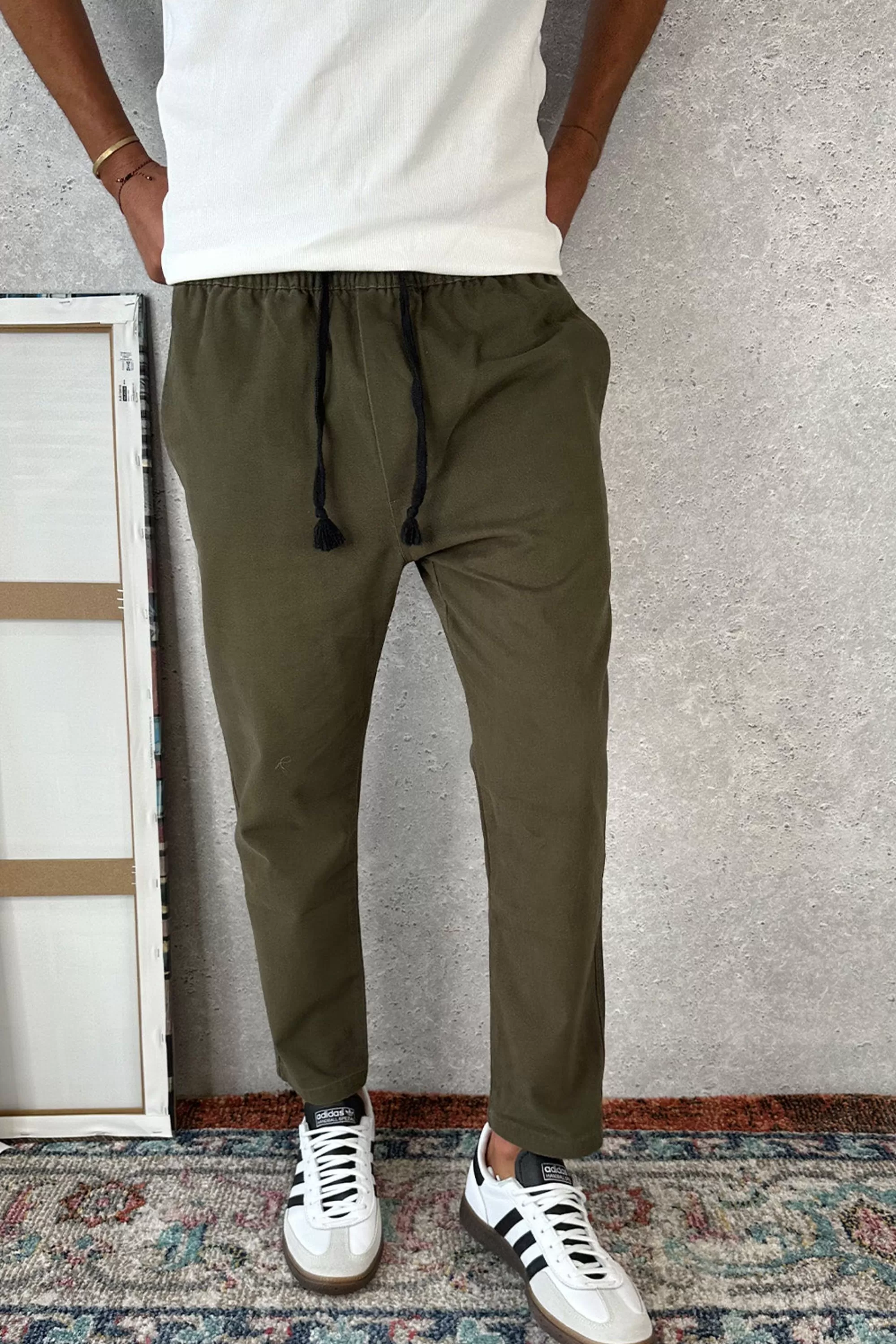 Pants>Sampson and Taylor Jordan Relaxed Pant Olive