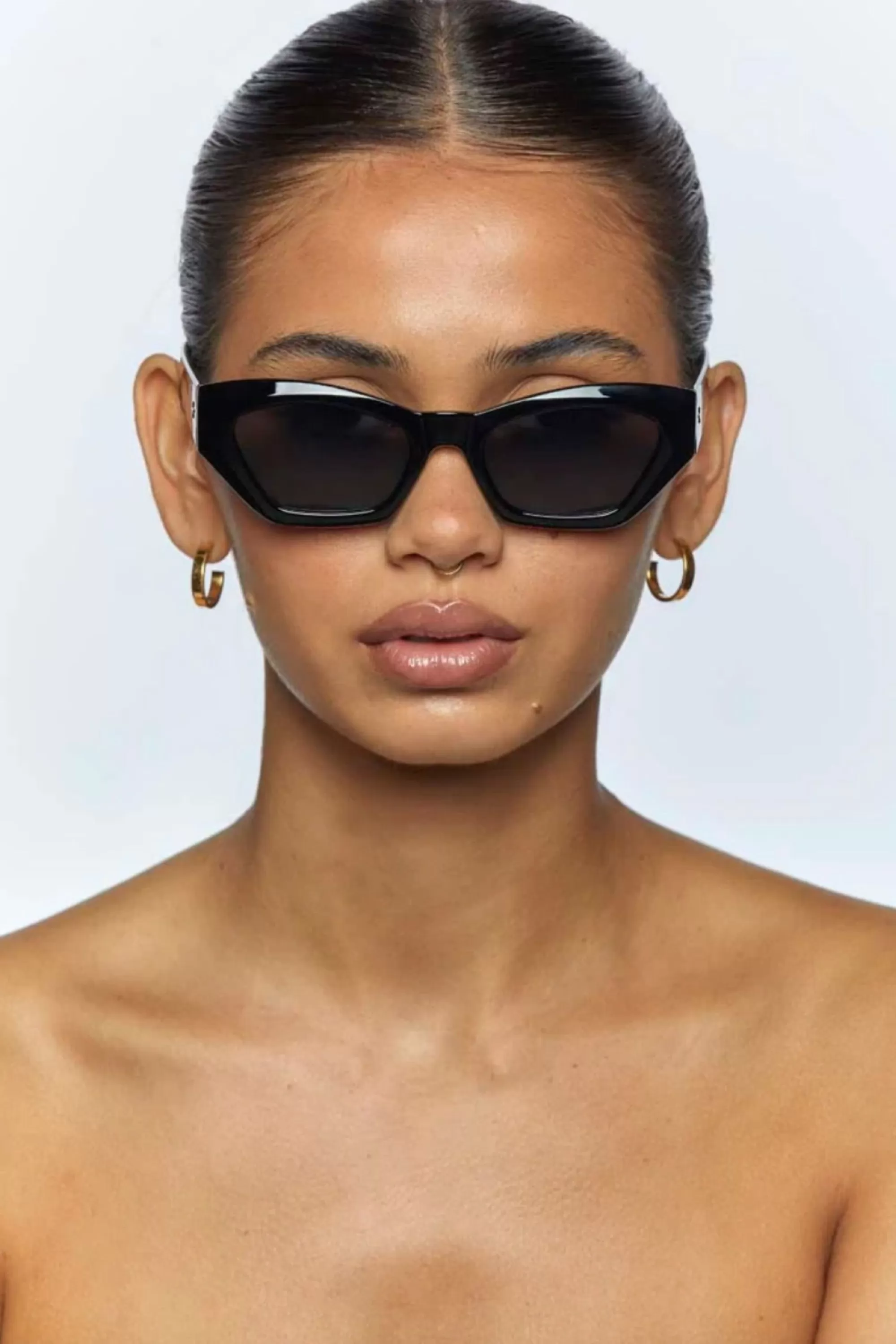 Sunglasses>Peta+ Jain Lana Sunglasses Black/Black