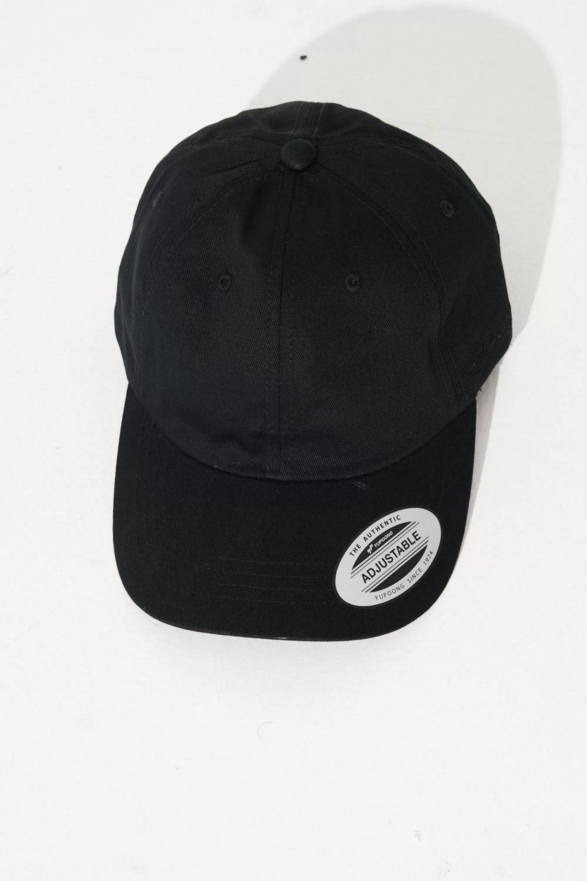 Headwear>Yupoong Low Profile Cotton Twill Dad Hat Black