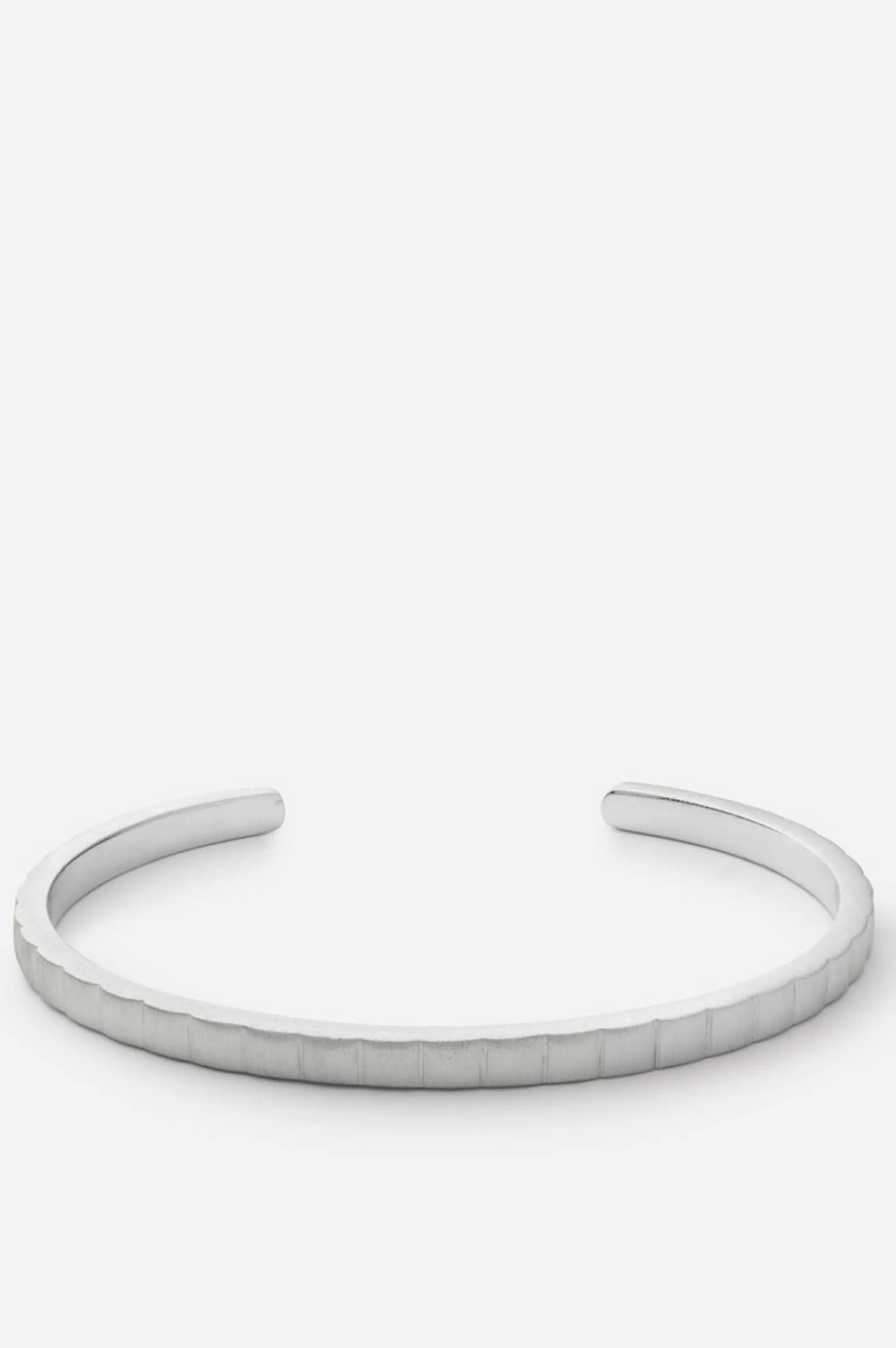 Accessories>Miansai Etch Cuff Matte Silver