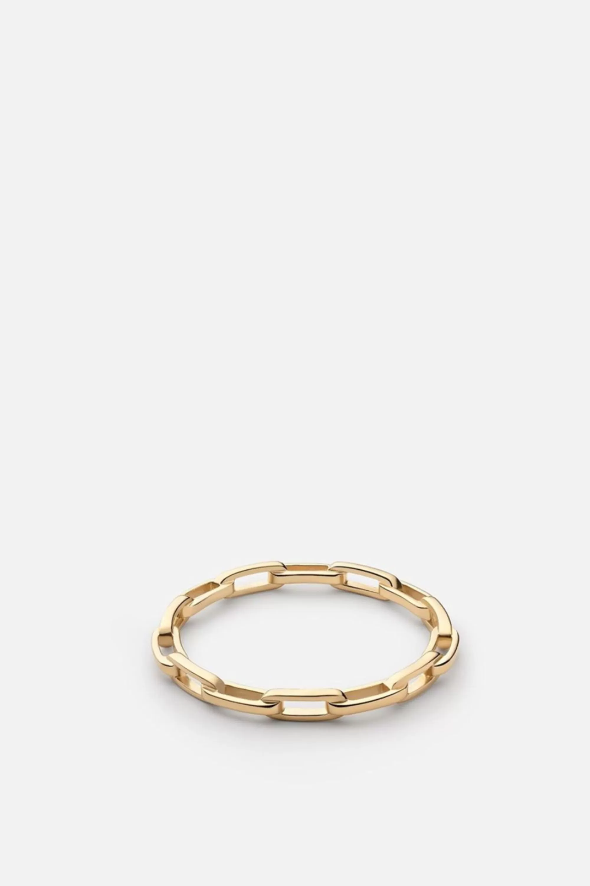 Accessories>Miansai Volt Link Ring Gold Vermeil