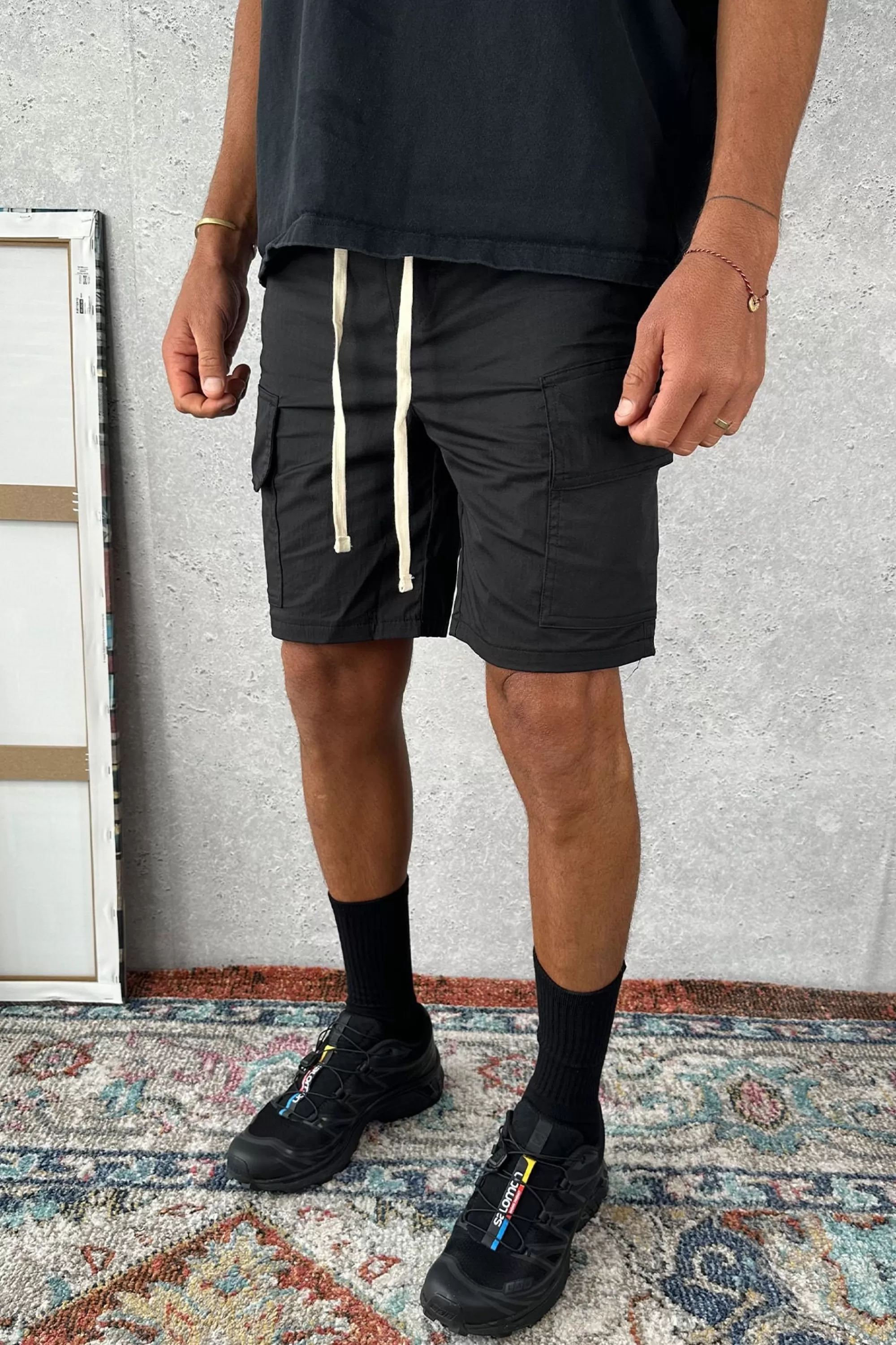 Shorts>NTH Cargo Short Black