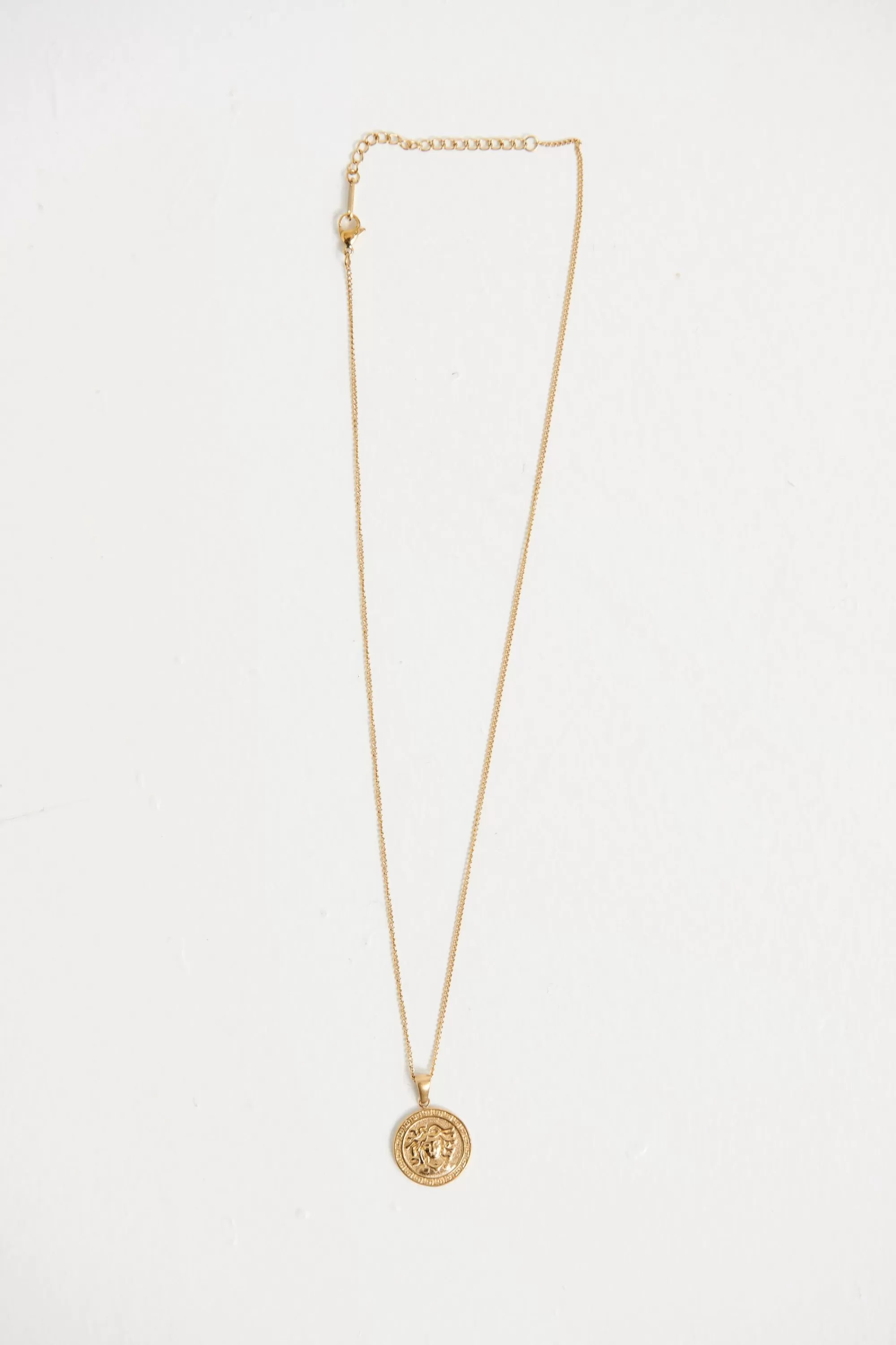 Accessories>Angel Whispers Nth Coin Necklace Gold