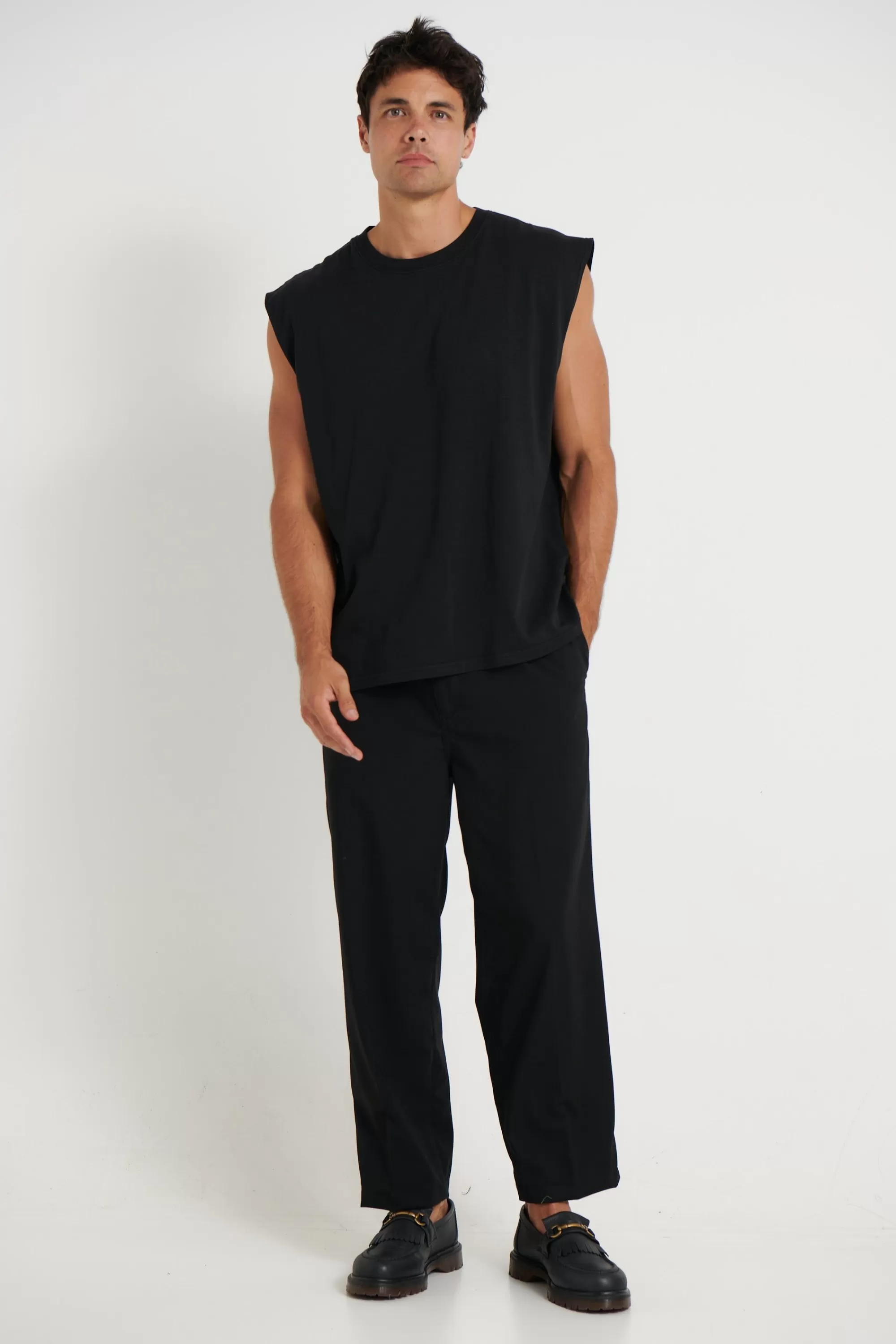 Pants>NTH Loose Fit Trouser Black