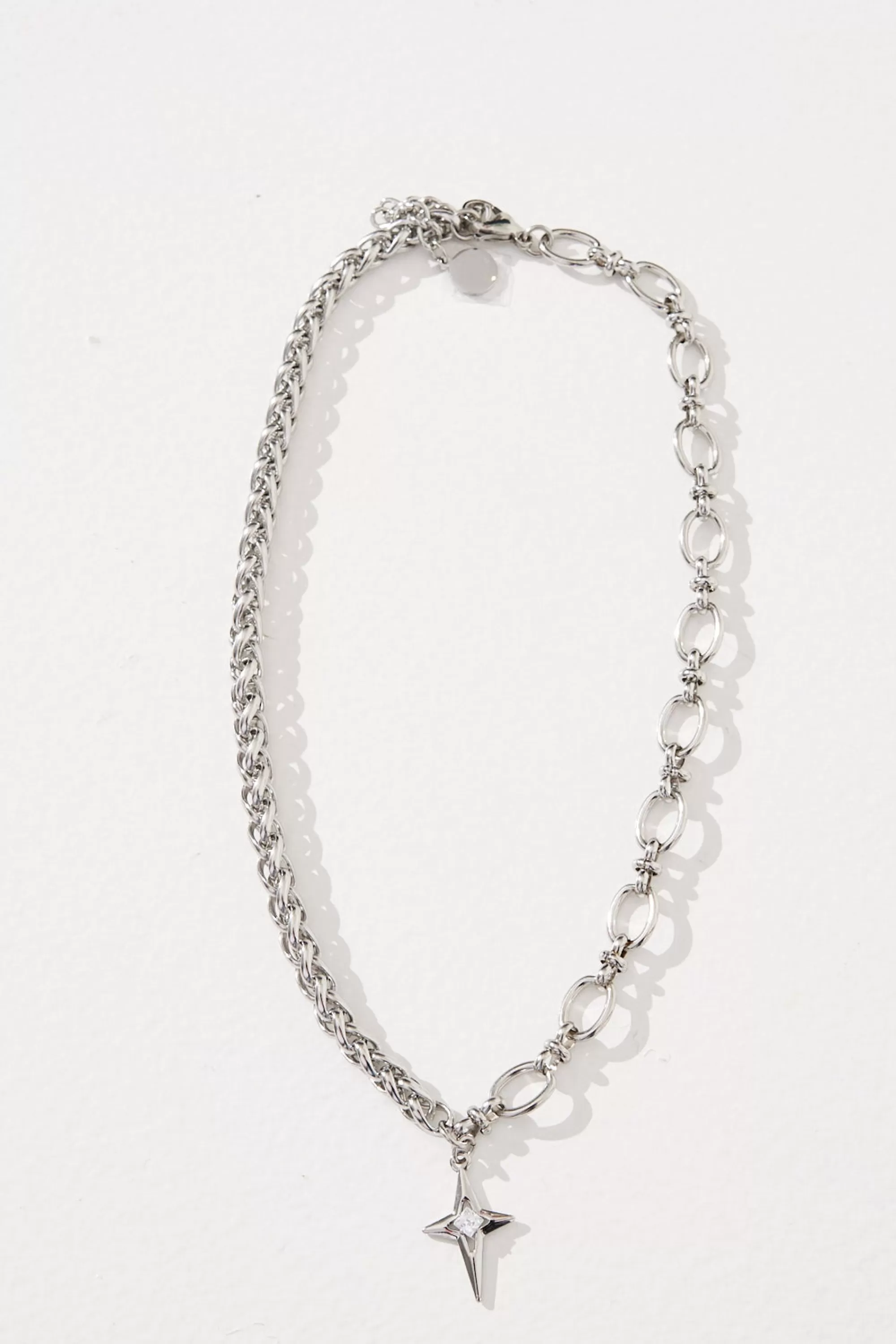 Accessories>Angel Whispers Nth Star Chain Necklace Silver