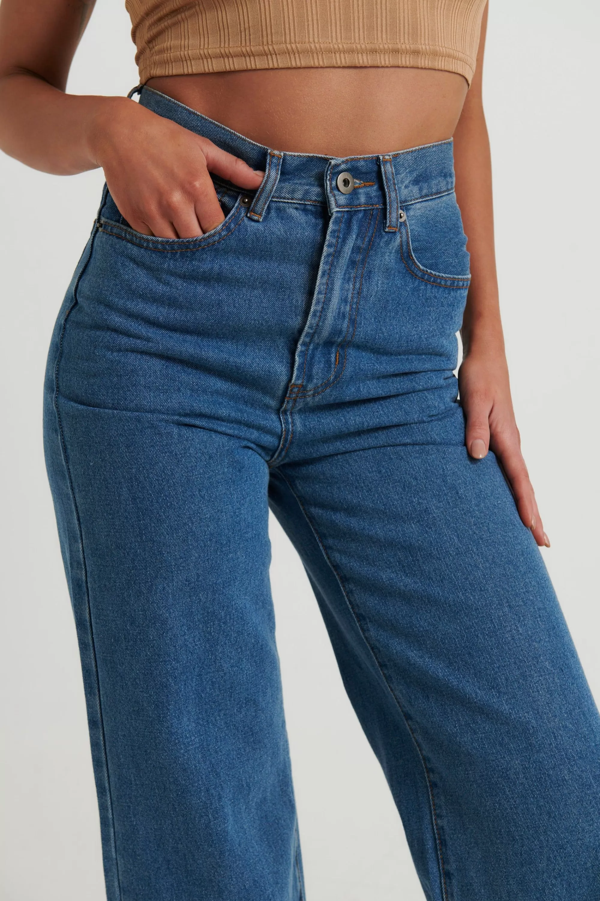 Denim>Top One Fashion Ophelia Jean Dark Blue