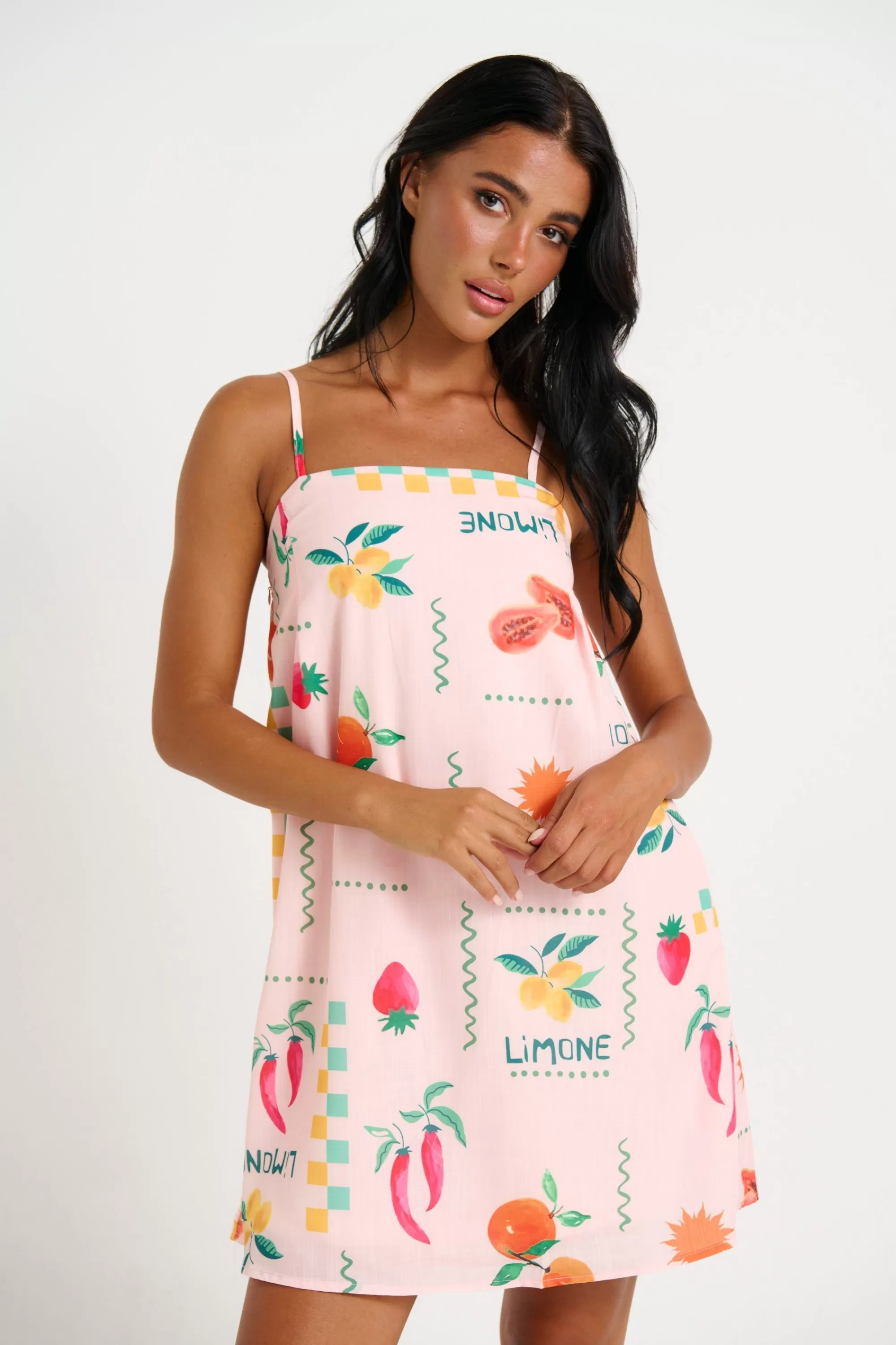 Dresses>By Frankie Palermo Mini Dress Peach