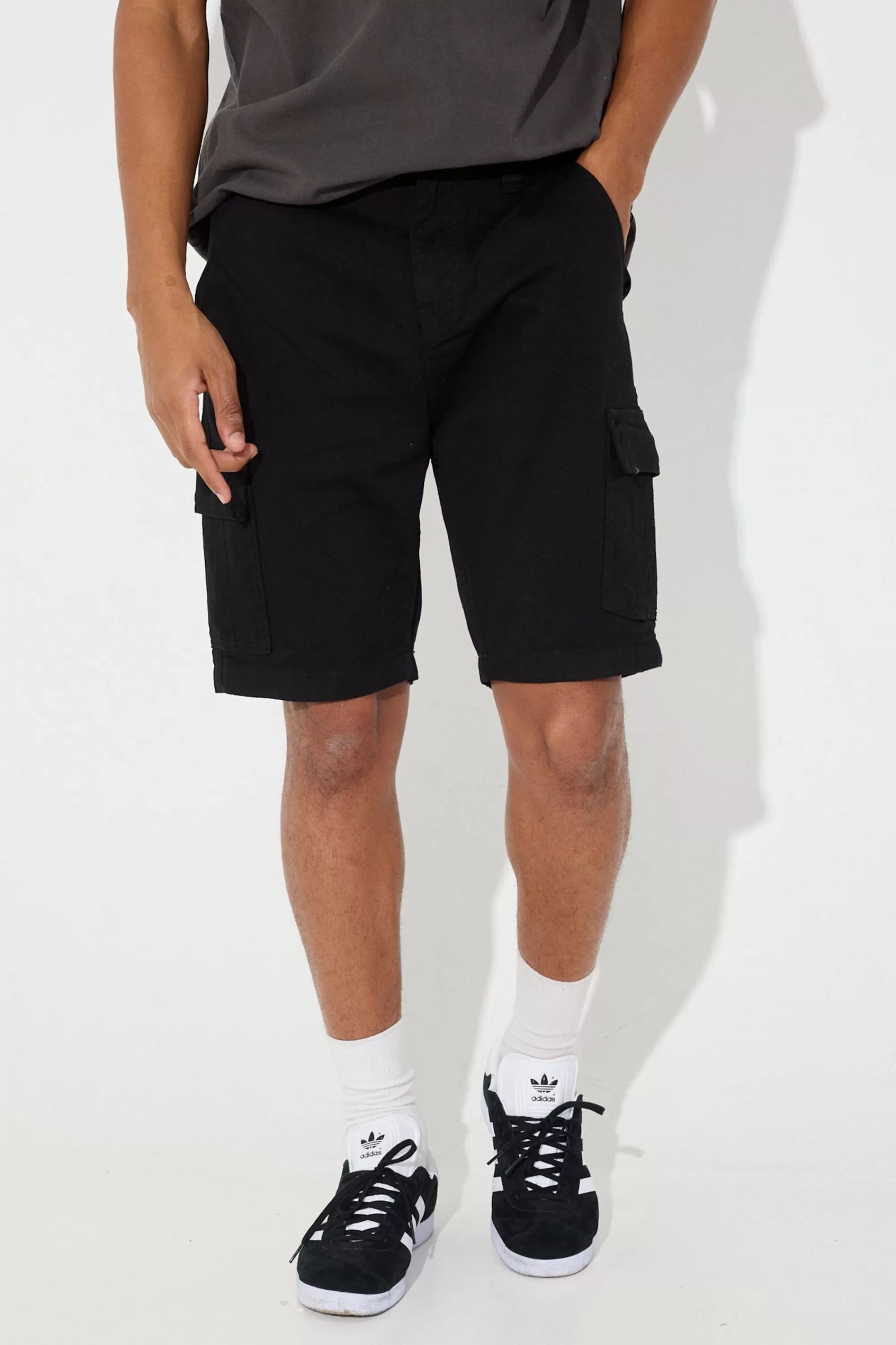 Shorts>Sampson and Taylor Ryder Baggy Short Black