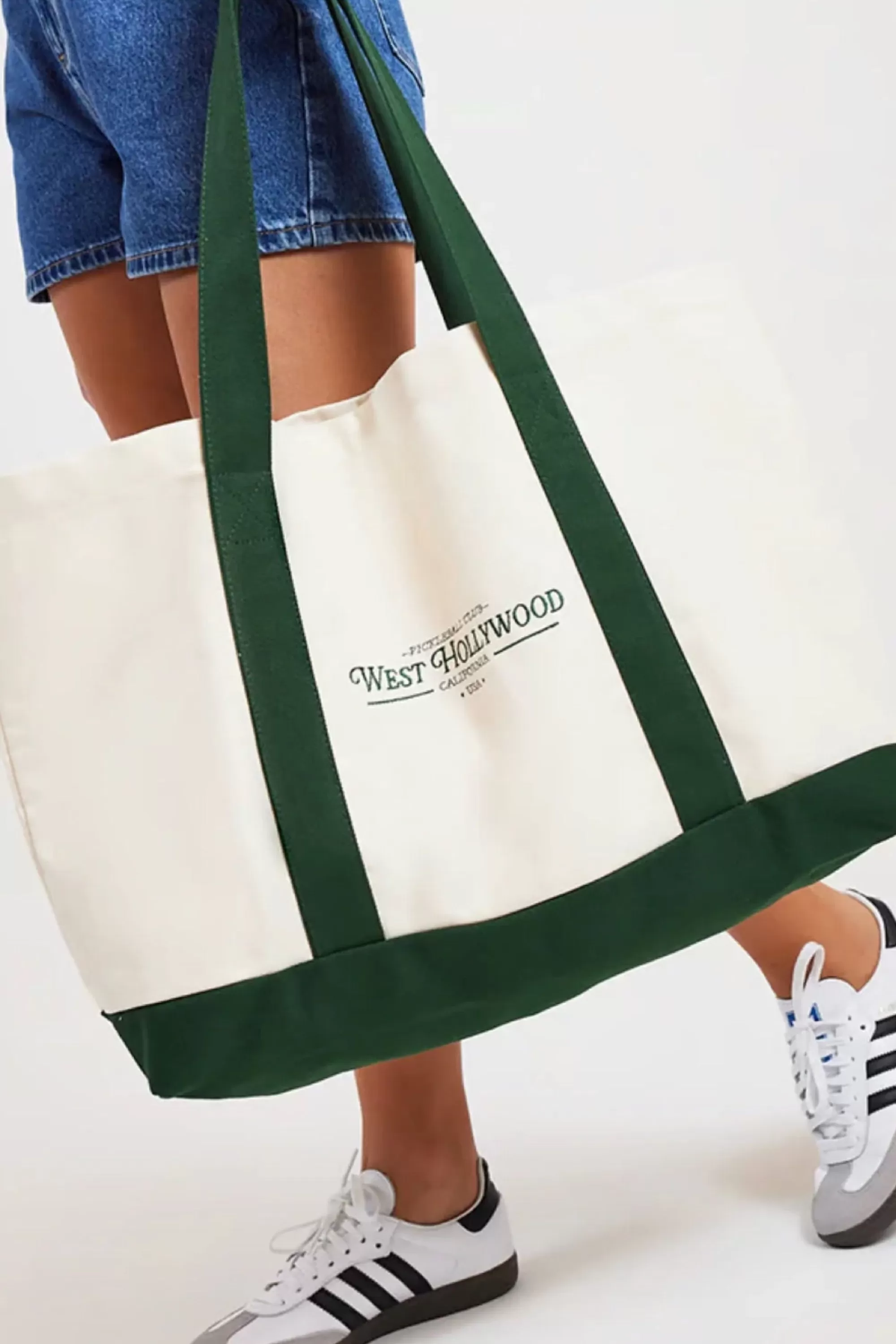 Bags & Shoes>Seven7 West Hollywood Tote Bag Ivory/Bottle